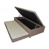 Cama Box Baú 3 em 1 Casal 138x188x45 Cama Auxiliar Espuma Ortopédica - Sued Marfi - 3