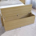 Ver mais imagens de Conjunto Cabeceira King/casal - Baú + Mesa de Cabeceira