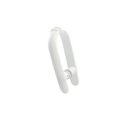 Ver imagem 1 de Puxador 200 MM Um Furo Para Porta Vidro Branco