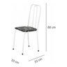 Kit 8 Cadeiras para Cozinha sem a Mesa de Ferro 234 Pfp 4 6 Com - 3
