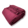 Manta para Sofá Cama Gigante Super King 1,80 X 3,00 100% Algodão Protetor Capa:vinho - 1