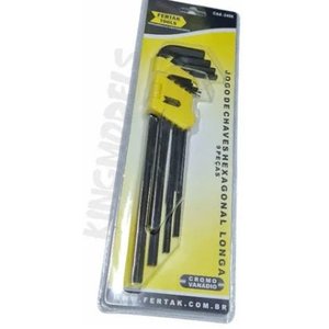 JOGO CHAVE ALLEN 9 PEÇAS LONGA FERTAK