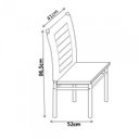 Ver imagem 4 de Conjunto Sala de Jantar Tokio Mesa 4 Cadeiras