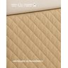 Saia para Cama Box Matelada com Elástico Casal Cor Bege 1 Peça - 5
