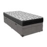 Cama Box Baú Solteiro Iso 100 D33 88x188 Cinza - Ortobom - 1