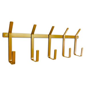 Cabideiro de Parede Bars - Dourado
