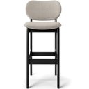 Ver imagem 6 de Kit 6 Banquetas Alta Bar Cozinha Sala Jantar Fixa Betta L02 Preto Linho Bege - Lyam Decor
