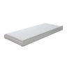 Cama Auxiliar Estrado Reforçada com Rodinhas Cama Solteiro:branco - 1