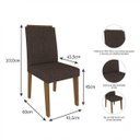 Ver imagem 5 de Conjunto Sala de Jantar Mesa Alana 6 Cadeiras Nicole Cimol