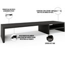 Ver imagem 5 de Kit 04 Suportes Para Monitor Stand Home Office Lap 90 cm L03 Preto - Lyam Lyam Decor