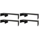 Ver imagem 1 de Kit 04 Suportes para Monitor Stand Home Office Lap 90 cm L03 Preto - Lyam Lyam Decor