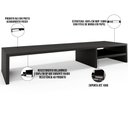 Ver mais imagens de Kit 04 Suportes para Monitor Stand Home Office Lap 90 cm L03 Preto - Lyam Lyam Decor