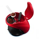 Ver imagem 3 de Cafeteira Eletrica 450W C-2 Xicaras Porcelana Lenoxx - Red 220V