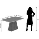 Ver imagem 6 de Conjunto Sala de Jantar Mesa Helen 4 Cadeiras Marina Cimol