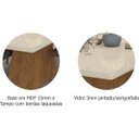 Ver imagem 3 de Conjunto Sala de Jantar Mesa Helen 4 Cadeiras Marina Cimol