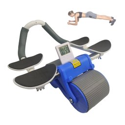 Rolo Abdominal Roda Exercicio Braço Ombro Costas Lombar Musculaçao Prancha Treino Academia Musculo a - 1