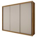 Ver imagem 2 de Guarda Roupa Casal Palazzo e Cômoda Seul Cumaru 25 Fendi - Novo Horizonte