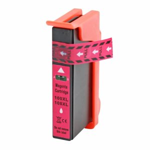 Cartucho de Tinta Magenta Compatível com Lexmark 100xl 105xl 108xl para S305 Pro-905 S505 Pro-805 S6