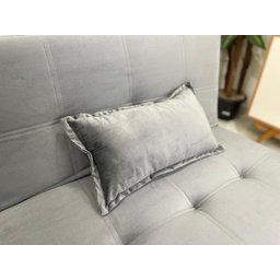 Sofá Cama Arpoador 1.85m – Cinza Veludão - 6