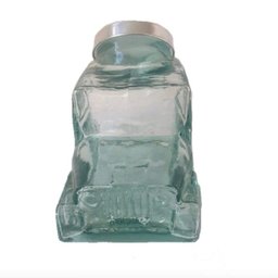 Baleiro Jipe Pote Vidro Cristal Grande Presente - 5