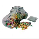 Ver imagem 1 de Baleiro Fusca Pote Vidro Cristal Grande Presente