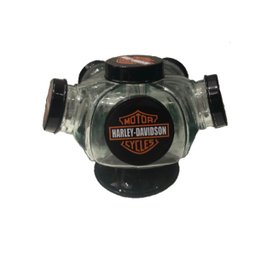 Baleiro Giratório Vidro Harley Davidson Bala Bomboniere - 2
