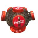 Ver imagem 1 de Baleiro Giratório Coca Cola Vidro Bala Doçes Bomboniere
