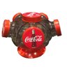 Baleiro Giratório Coca Cola Vidro Bala Doçes Bomboniere - 1