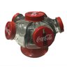Baleiro Giratório Coca Cola Vidro Bala Doçes Bomboniere - 2