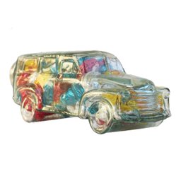 Baleiro Furgão Chevrolet Pote Vidro Festa Gm - 4