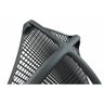Cadeira Escritório Presidente Tela Bix-x+ Autocompensador Slider Braços 4d Shift Plaxmetal Preta - 4