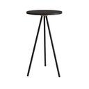 Ver imagem 1 de Mesa Lateral de Apoio com Pés Metálicos 35x35cm 27942 Artesano - Preto