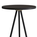Ver imagem 3 de Mesa Lateral de Apoio com Pés Metálicos 35x35cm 27942 Artesano - Preto