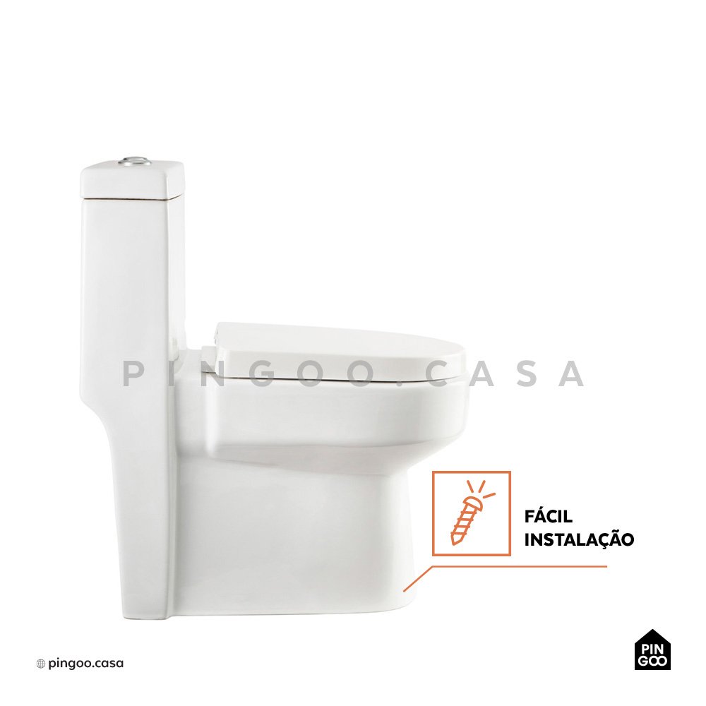 Vaso Sanitário Monobloco Galena Pingoo.casa - branco - 6