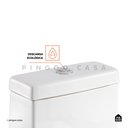 Ver imagem 7 de Vaso Sanitário Monobloco Galena Pingoo.casa - branco