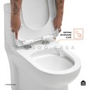 Ver imagem 4 de Vaso Sanitário Monobloco Galena Pingoo.casa - branco