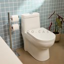 Ver mais imagens de Vaso Sanitário Monobloco Galena Pingoo.casa - branco