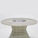 Ver imagem 7 de Jogo de Mesa para Área Externa com Mesa Balde Porta Bebidas Cadeiras Fibra Sintética