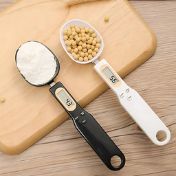 Colher Balança Digital 500g Precisão 0,1g Tara e Bloqueio Ideal Cozinha, Farmácia  Cores Sortida - 4