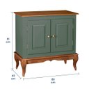 Ver imagem 5 de Gabinete para Banheiro 2 Porta com Pés Luiz Xv Dália 3050 Linz Móveis