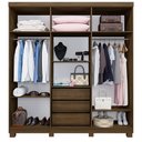 Ver imagem 4 de Roupeiro Milão 6 Portas 3 Gavetas Benetil Móveis