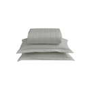 Ver imagem 4 de Kit Colcha Cobre Leito Matelado Casal King Size 3 Peças Dupla Face Soft Cinza