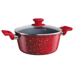 Jogo de Panelas AntiAderente Ceramico Colorstone 4pçs Volcano Premium - 8