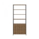 Ver mais imagens de Estante para Livros Multiuso Industrial 2 Portas Steel Quadra