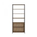 Ver imagem 6 de Estante para Livros Multiuso Industrial 2 Portas Steel Quadra