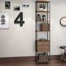 Estante para Livros Multiuso Industrial 3 Gavetas 5 Prateleiras - 8