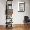 Ver imagem 7 de Estante de Livros Industrial Aço 45CMX211,5cm Multiuso 3 Gavetas 5 Prateleiras