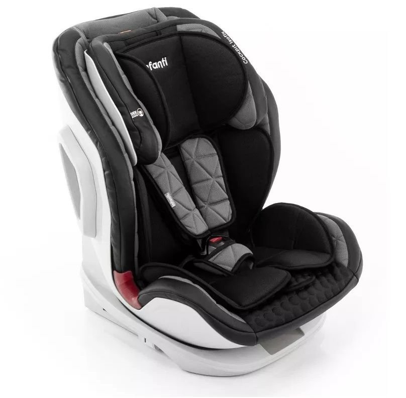 Cadeira Auto Reclina Cockpit Isofix Grafito (Cinza) 9 a 36kg - Infanti ...