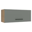 Ver imagem 1 de Armário de Cozinha Aéreo 80 cm 1 Porta Basculante Rustic/Cinza Agata Madesa