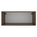 Ver mais imagens de Armário de Cozinha Aéreo 80 cm 1 Porta Basculante Rustic/Cinza Agata Madesa